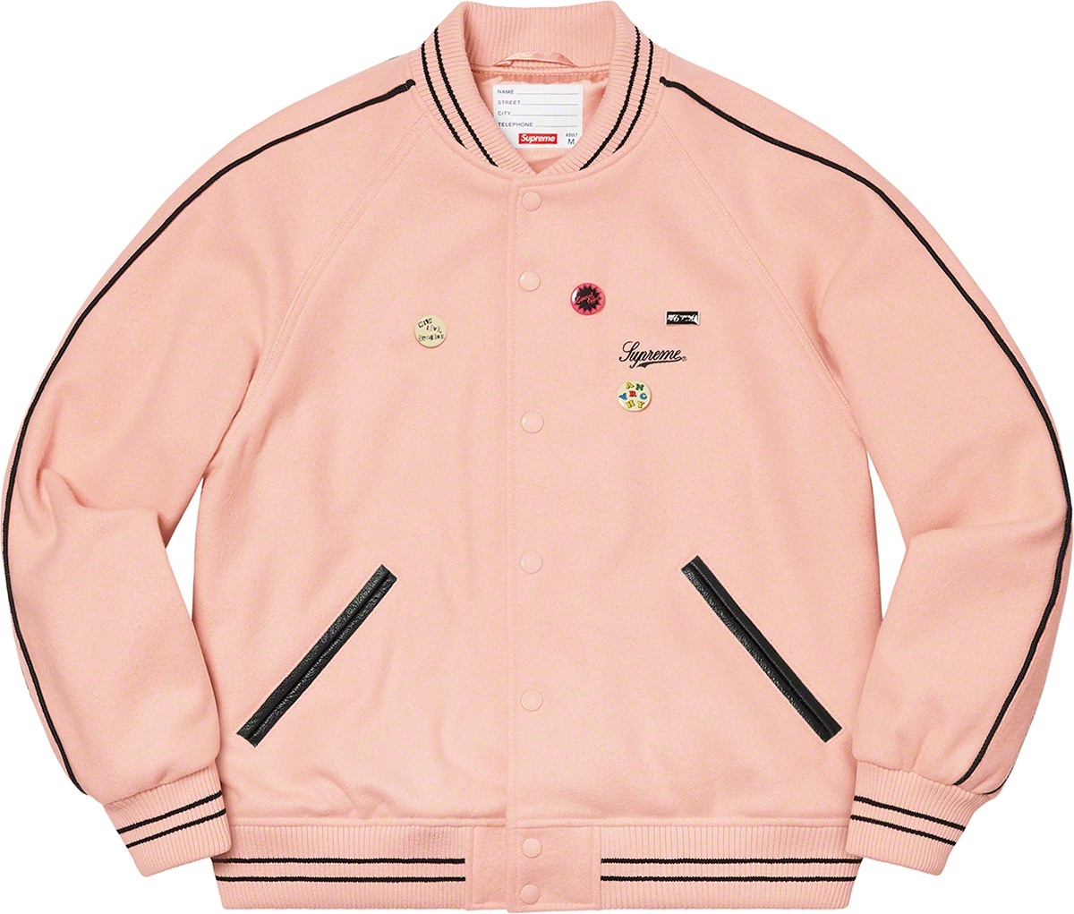 Jamie Reid/Supreme It's All Bollocks Varsity Jacket view 18